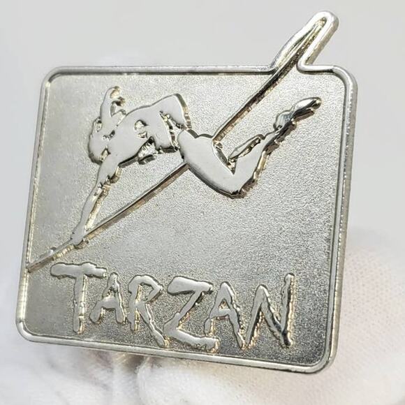 Disney Tarzan Silver-Toned Pin Rare Broadway Musical Edition - Picture 3 of 8